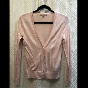 Banana republic blush pink cardigan